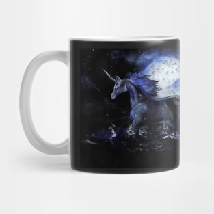 Unicorn by Moon Mug